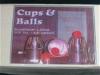 Cups & Balls - Aluminum With Fuzz Balls