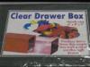 (image for) Drawer Box - Clear - Red