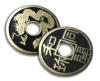 (image for) Chinese Coin - Dragon - Black