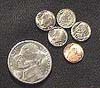 Mini Penny - Set of Six Pennies